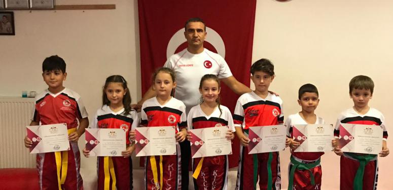Bursa Kick Boks Ataevler Minikler Eylül KICK Kuşak Sınavı  